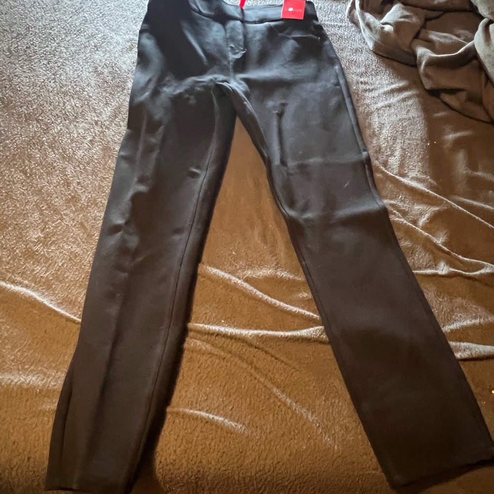 Black Spanx Pull On Pants NWT